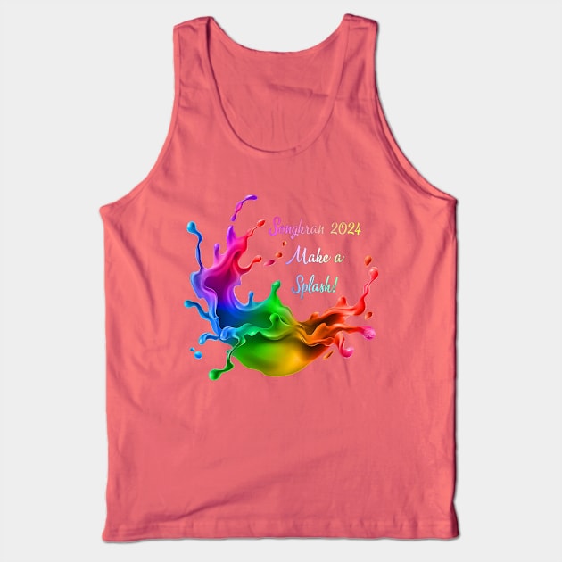 Songkran 2024 Tank Top by globalrainbowengineers 